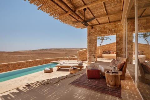 Patio, Seating area, Mountain view, Swimming pool