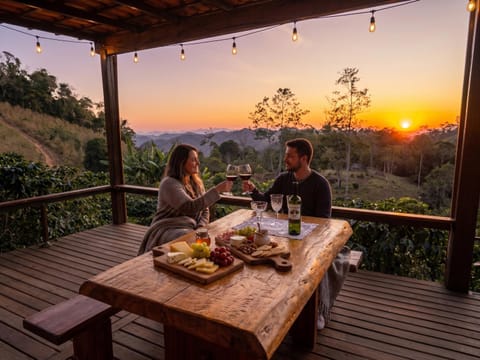 Mountain view, Sunset