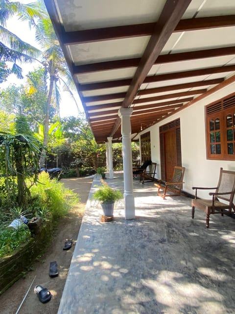 Property building, Patio