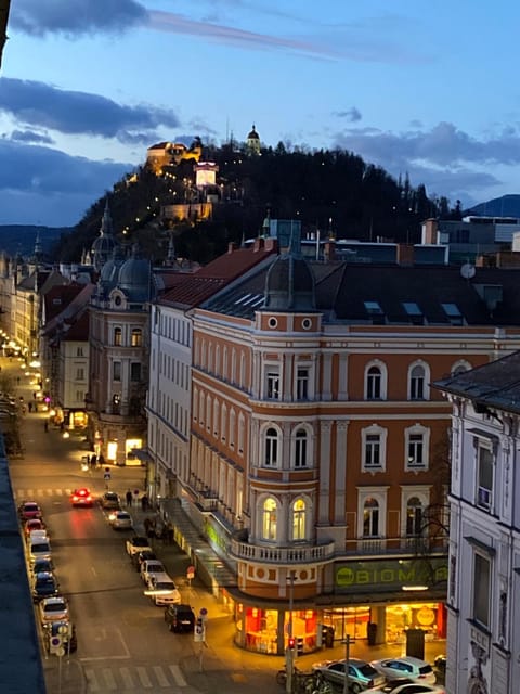 Property building, City view, Street view, Location