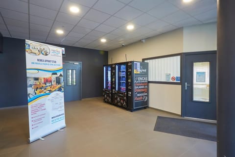 Lobby or reception, vending machine