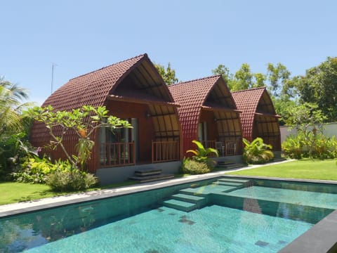 Property building, Pool view, Swimming pool