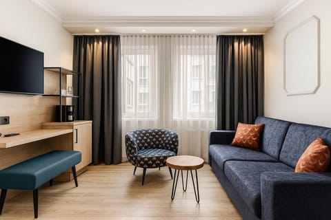 Living room, Bedroom