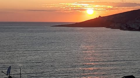 Day, Sea view, Sunset