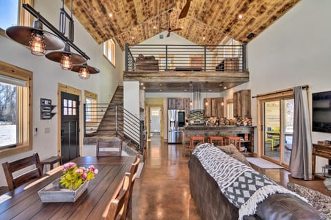 Riverfront Home with BBQ 2 Mi to Downtown Gunnison! House in Colorado