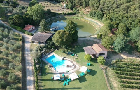Bird's eye view, Pool view