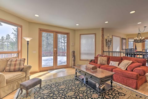 Spacious Angel Fire Cabin Less Than 4 Miles to Resort! Cabin in Angel Fire