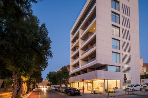 Property building, Day, Night