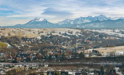 Bird's eye view, Mountain view