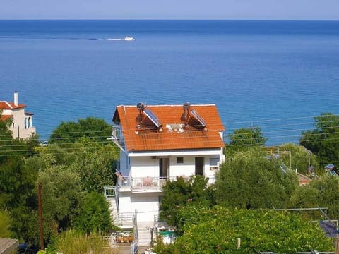 Facade/entrance, Bird's eye view, Sea view