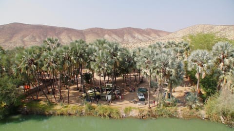 Nearby landmark, Natural landscape, Bird's eye view, Mountain view