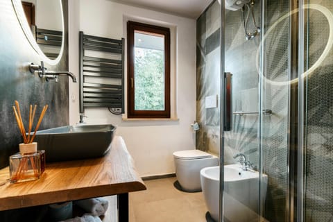 Shower, Toilet, Natural landscape, Bathroom, bidet