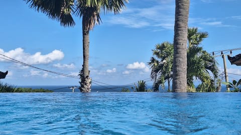 Natural landscape, Pool view, Sea view