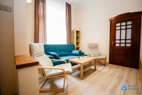Bed, Living room, Seating area