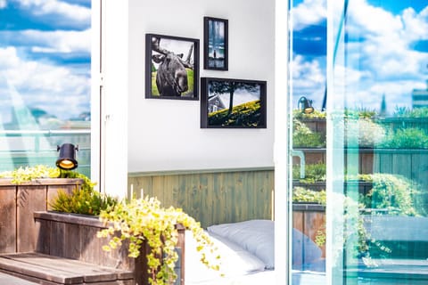 Balcony/Terrace, Photo of the whole room, Sunrise