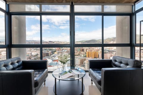 Living room, City view
