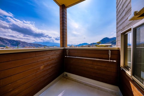 Day, Natural landscape, View (from property/room), Balcony/Terrace, Mountain view