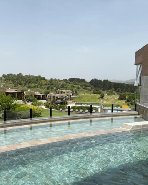 Natural landscape, Mountain view, Swimming pool