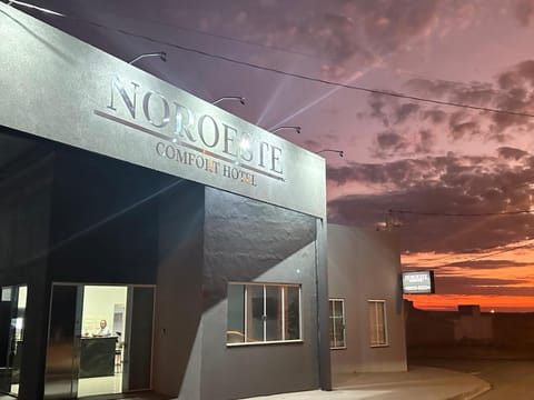 Property building, Sunset
