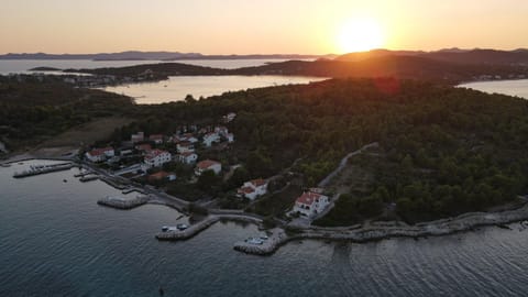 Natural landscape, Sea view, Sunset