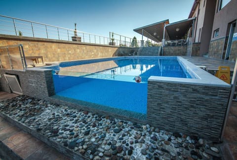 Property building, Pool view, Swimming pool