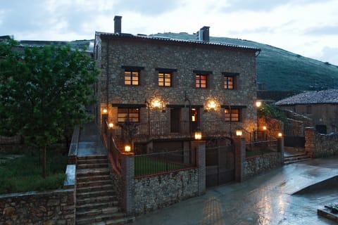 Property building, Sunset