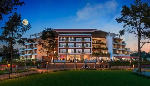 Property building, Night, Natural landscape
