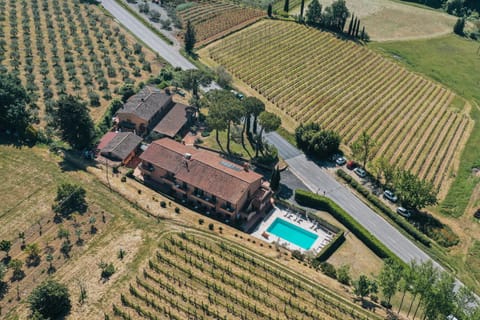 Property building, Natural landscape, Bird's eye view, Swimming pool