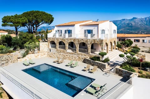 Property building, Patio, Swimming pool