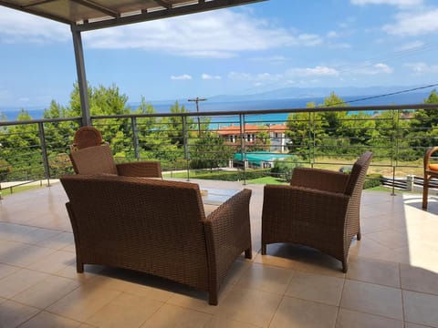 Natural landscape, View (from property/room), Balcony/Terrace, Sea view