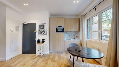 Kitchen or kitchenette, Living room, Seating area, wardrobe