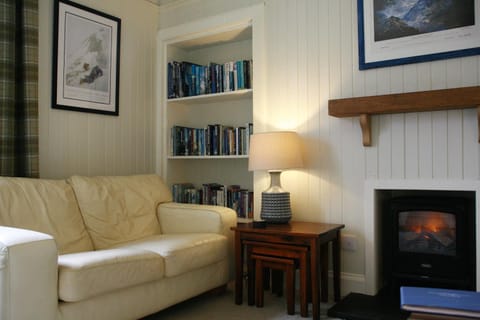 Library, Living room, flat iron