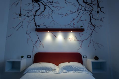 Bed, Decorative detail, Bedroom