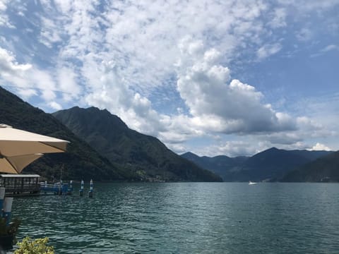Natural landscape, Lake view, Mountain view