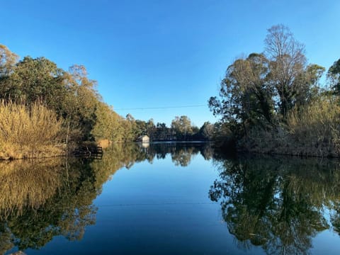 Natural landscape, Bird's eye view, Lake view