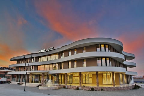 Property building, Sunset