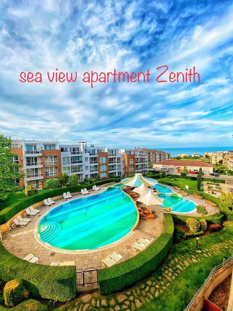 Patio, Property logo or sign, Bird's eye view, Pool view, Sea view, Swimming pool, Swimming pool