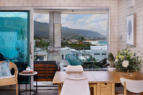 View (from property/room), Balcony/Terrace, Dining area, Beach, Mountain view, Sea view, Certificate/Award