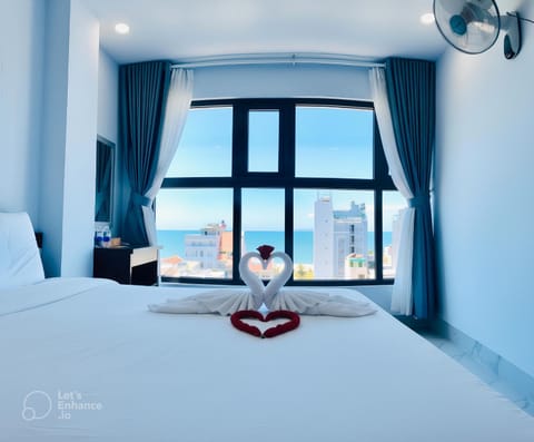 Bedroom, Sea view