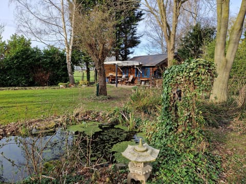 Property building, Spring, Garden