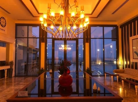 Property building, Night, Lobby or reception