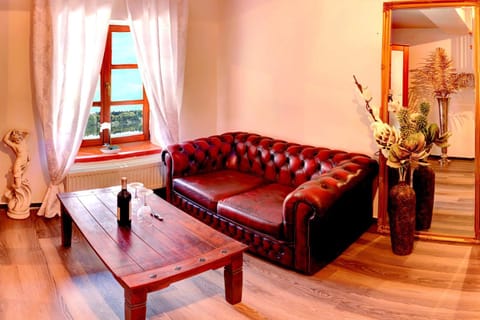 Living room, Photo of the whole room, Seating area, Lake view