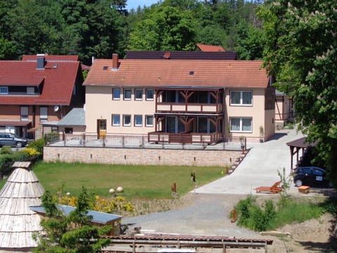 Property building, Garden view