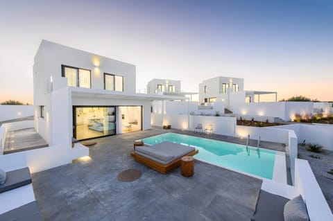 Property building, Swimming pool, Sunrise, Sunset