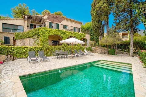 Patio, Garden, Swimming pool, sunbed