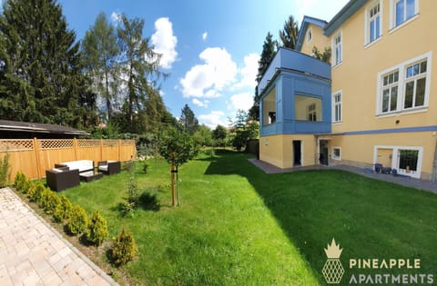 Property building, Garden, Garden view