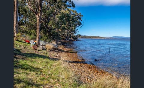 On the Huon River House in Tasmania