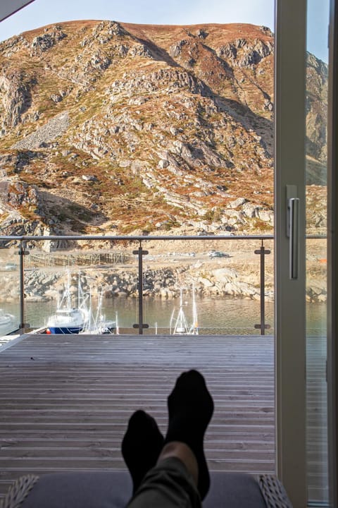 Villa Lofoten balcony view Apartment in Lofoten