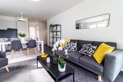 Modern 2 bedrooms apartment at Le Bouveret. Self-checkin. Apartment in Haute-Savoie