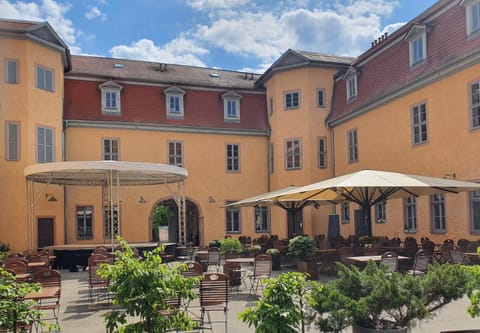 Property building, Patio